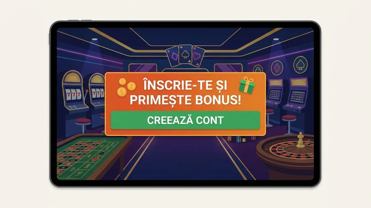 Înscriere cu bonus